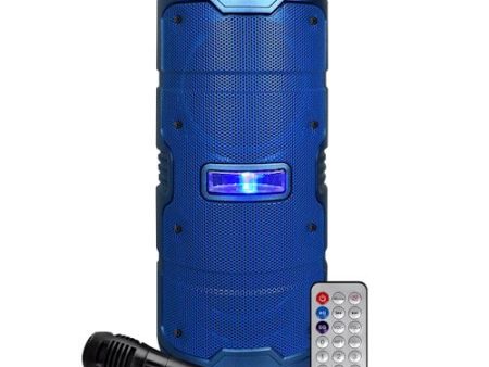 Coluna Portátil Bluetooth Infiniton K50 - Azul on Sale