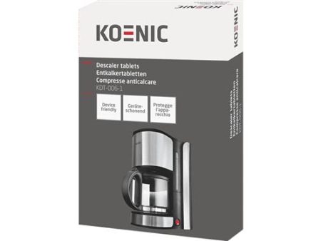 Koenic KDT-006-1 - Pastilhas de Descalcificação para Máquinas de Café x6 For Discount