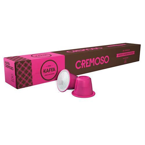 Cápsulas Café Kaffa Cremoso - Café Expresso | Intensidade 6 | Compatível Nespresso | 10 Cápsulas on Sale