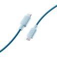 Cabo de Dados Cellularline Style Color Lightning   USB-C 1m Azul Cheap