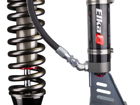 2005-2019 Toyota Tacoma 4x4 Elka 2.5 DC Reservoir Front Shocks - Stock Geometry Online Sale