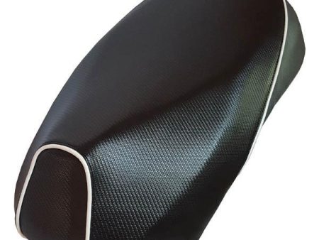 Sym Mio Seat Cover Carbon Fiber Black and Gray Sale