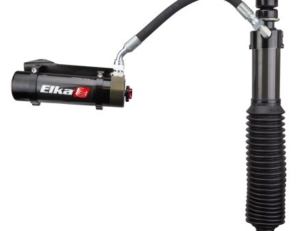 2002-2009 Lexus GX470 Elka 2.5 DC Reservoir Rear Shocks with KDSS - Stock Geometry Online Sale