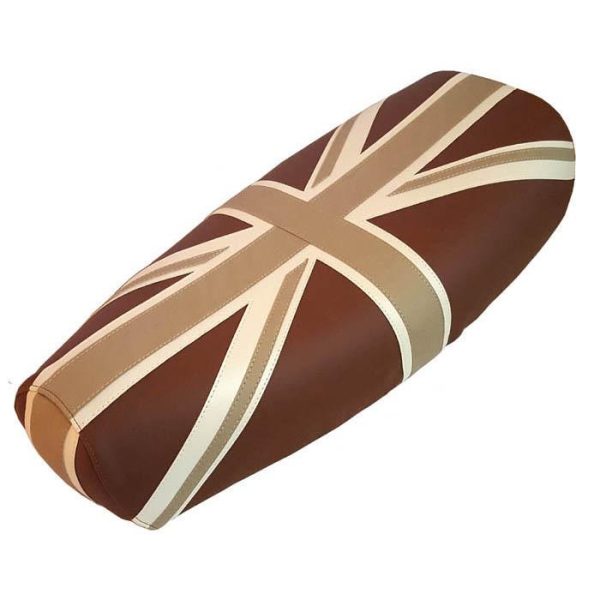 Genuine Stella Seat Cover Union Jack Earthtone Brown For Cheap