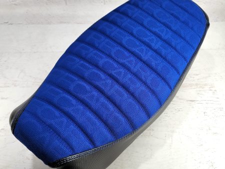 2022 - 2025 BLUE RECARO Honda Grom Seat Cover Padded Tuck and Roll MSX125 For Discount