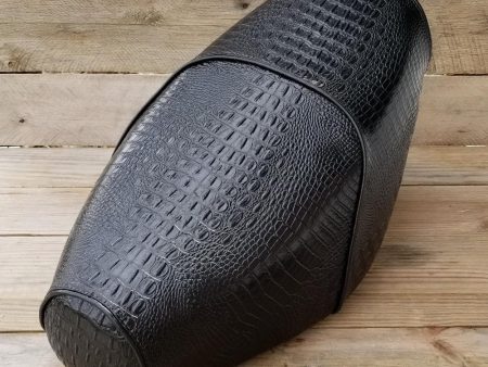 Genuine Buddy Black Gator Croc Seat Cover For Discount