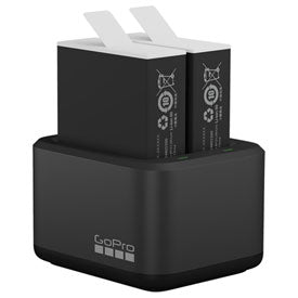 GoPro HERO9 Black HERO10 Black HERO11 Black HERO12 Black Camera Dual Battery Charger + Enduro Batteries Discount