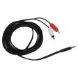 MTX STREETWIRES 2-CHANNEL 3.5MM TO RCA CABLE on Sale