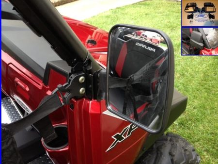 POLARIS RANGER FOLDING MIRROR SET FOR THE PRO-FIT CAGE (NON-ROUND CAGE) Online now