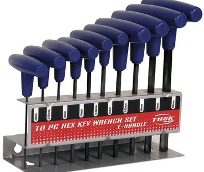 TUSK - 10 PIECE HEX KEY WRENCH SET For Sale