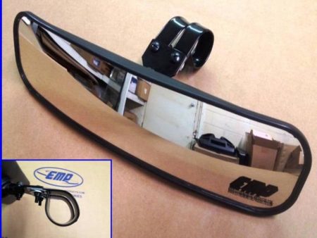 13   Bars WIDE PANORAMIC REAR VIEW MIRROR 1-1 2-1-5 8  Fashion