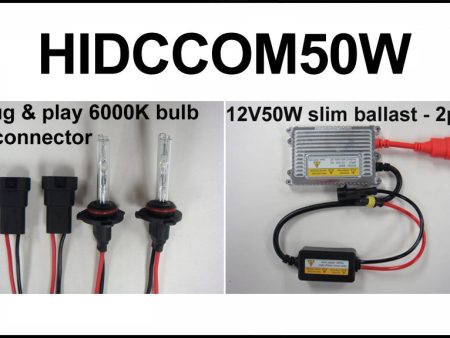 2011-2020 CAN AM COMMANDER 50W HID CONVERSION KIT Cheap